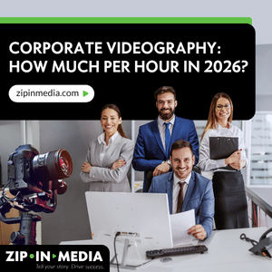 corporate videography how much per hour